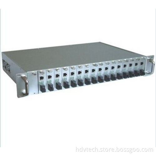 SNMP Managed media converter